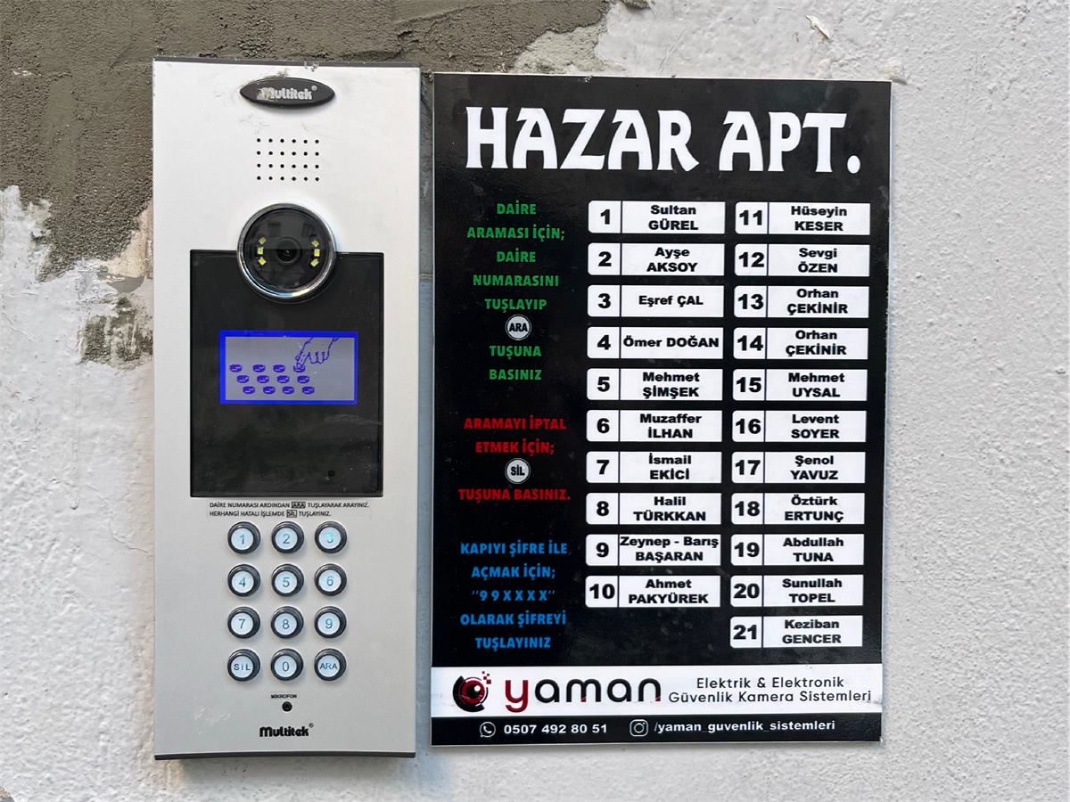 Yaman Güvenlik Sistemleri proje fotoğrafı 11